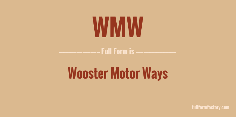 wmw-full-form