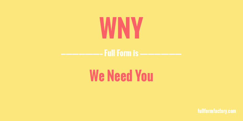 wny-full-form