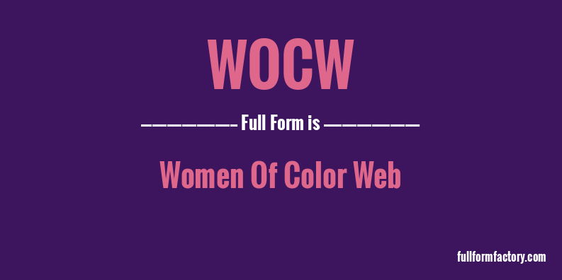 wocw-full-form