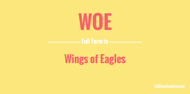 woe-full-form