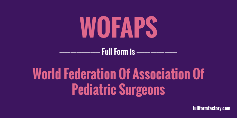 wofaps-full-form