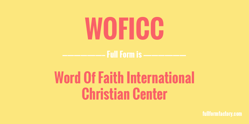 woficc-full-form