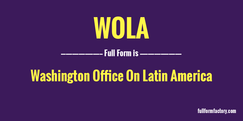 wola-full-form