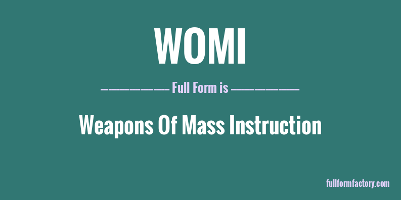 womi-full-form