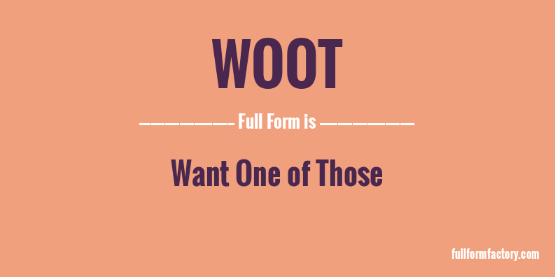 woot-full-form