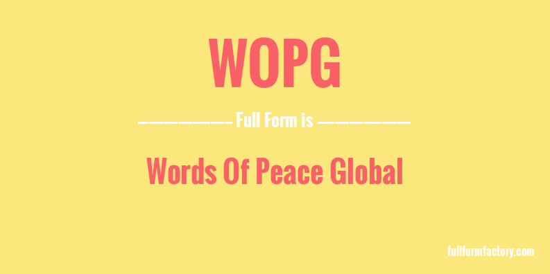 wopg-full-form