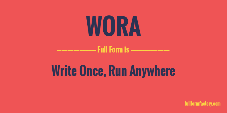 wora-full-form