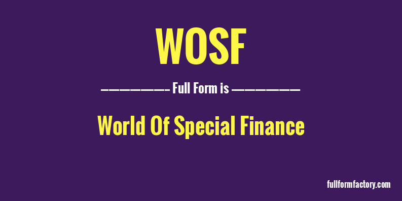 wosf-full-form