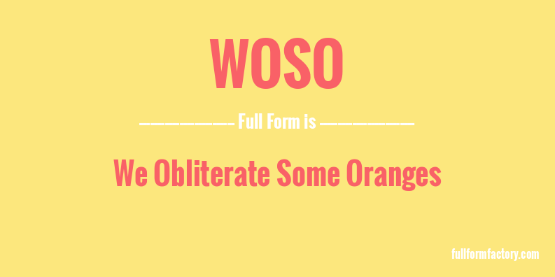 woso-full-form