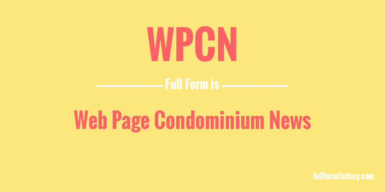 wpcn-full-form