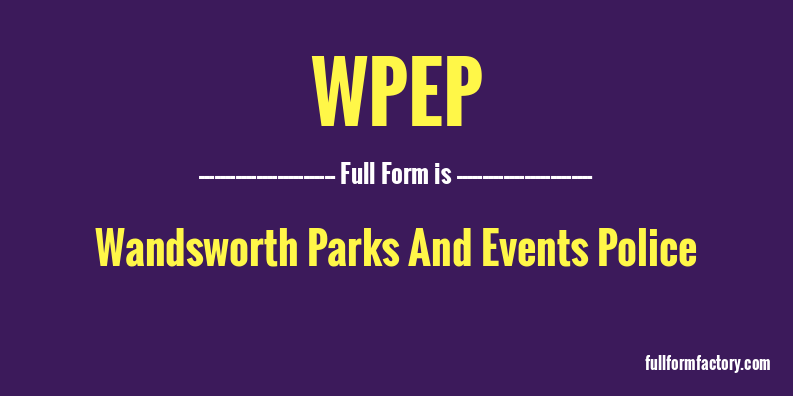 wpep-full-form