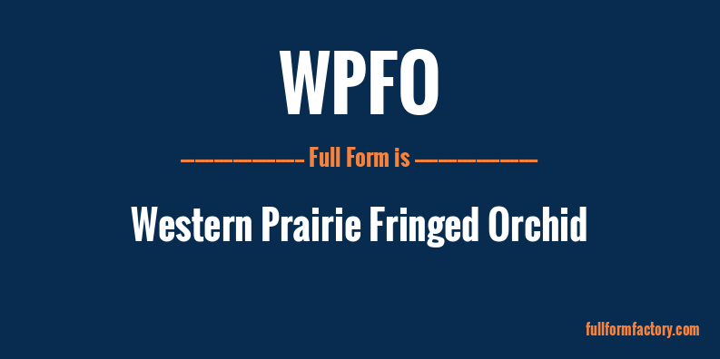 wpfo-full-form