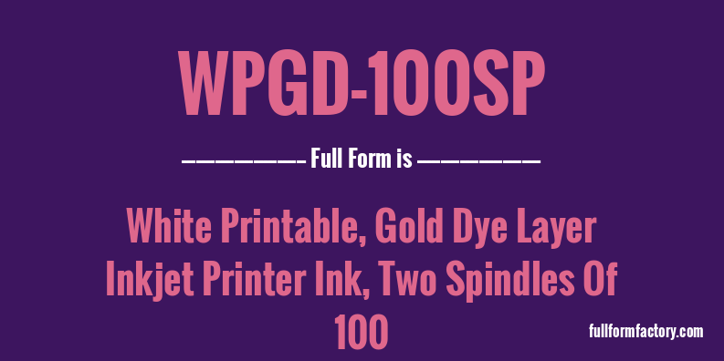 wpgd-100sp-full-form