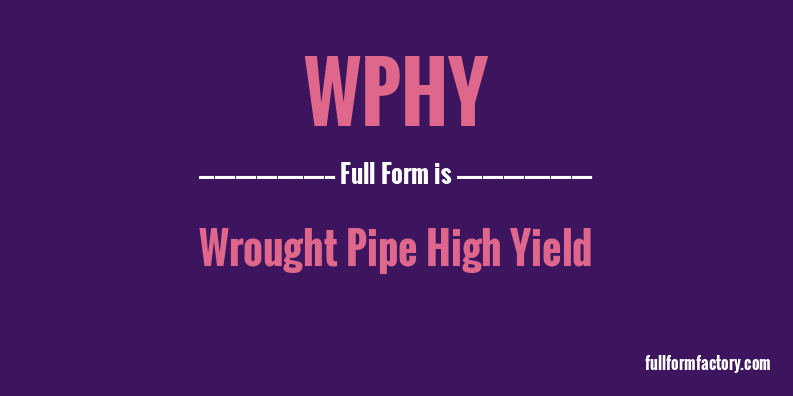 wphy-full-form