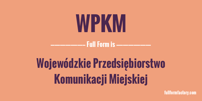 wpkm-full-form