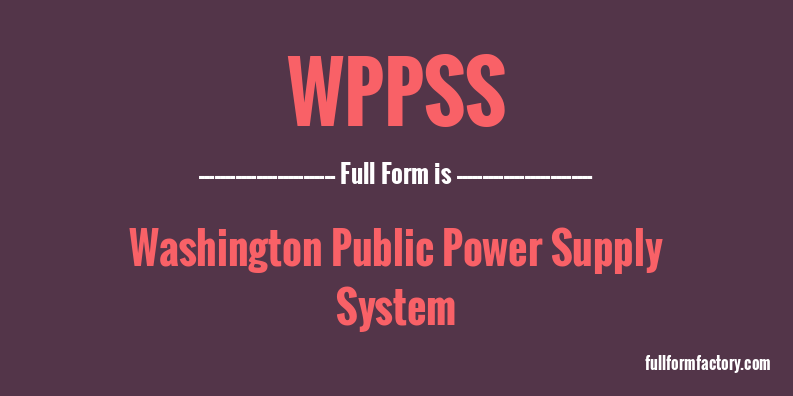 wppss-full-form