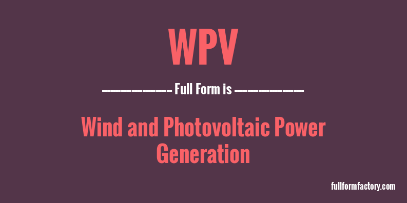 wpv-full-form