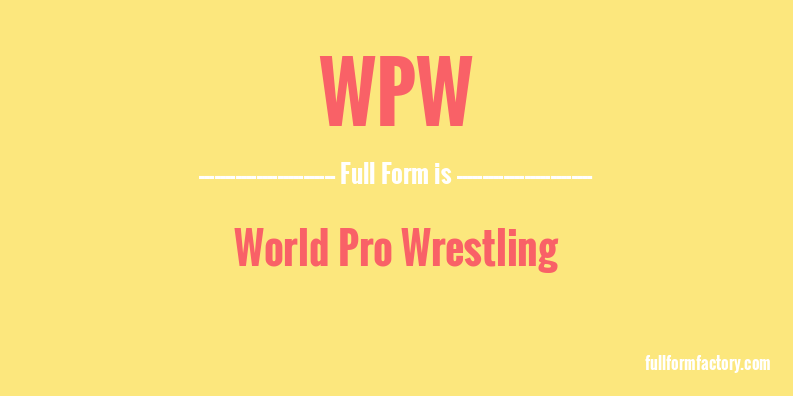 wpw-full-form