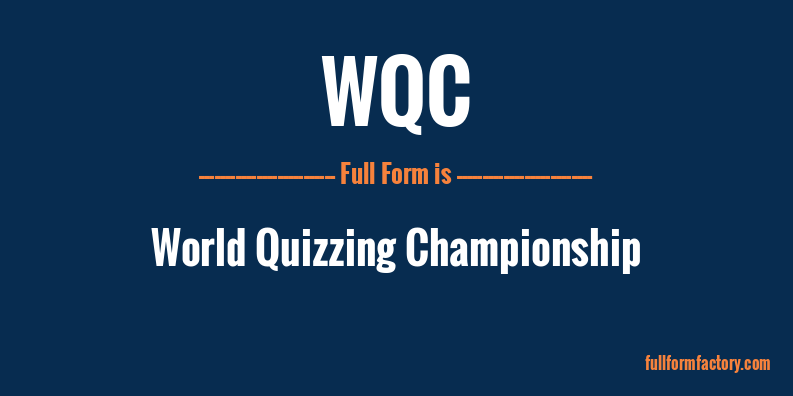 wqc-full-form