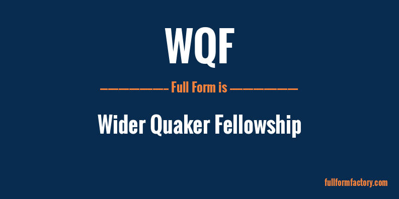 wqf-full-form