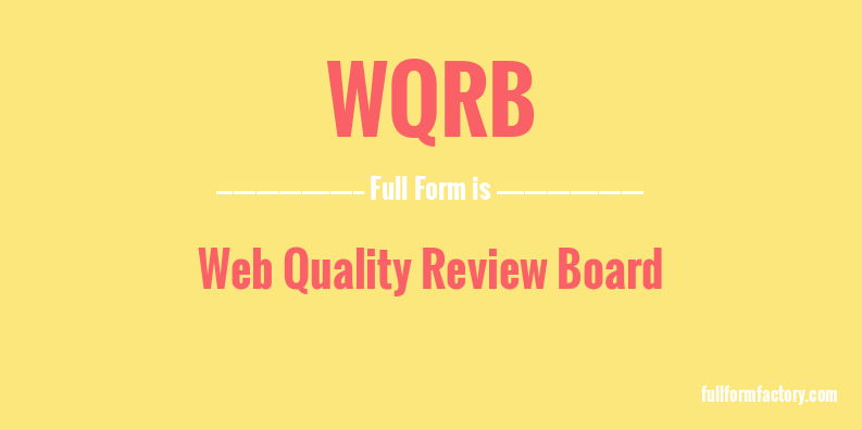 wqrb-full-form