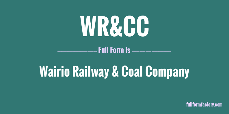 wr&cc-full-form