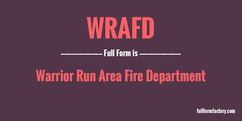 wrafd-full-form