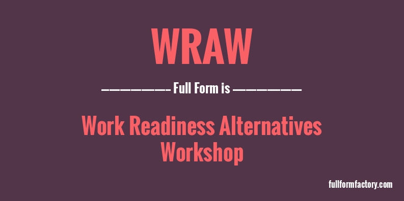 wraw-full-form