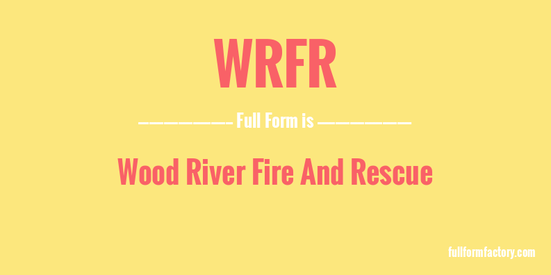 wrfr-full-form