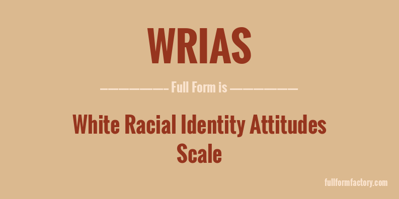 wrias-full-form
