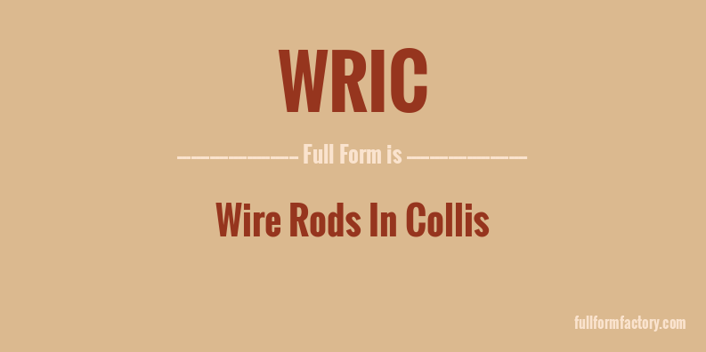 wric-full-form