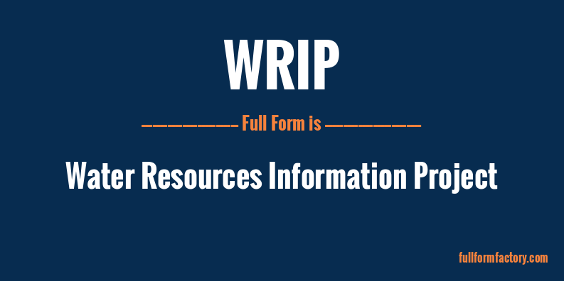 wrip-full-form