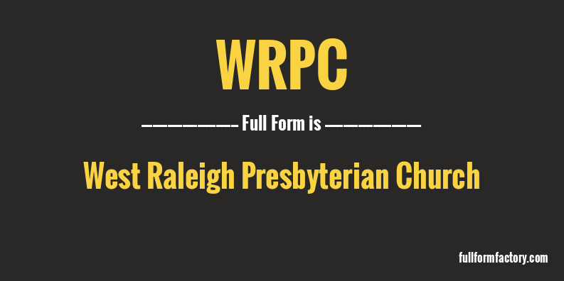 wrpc-full-form