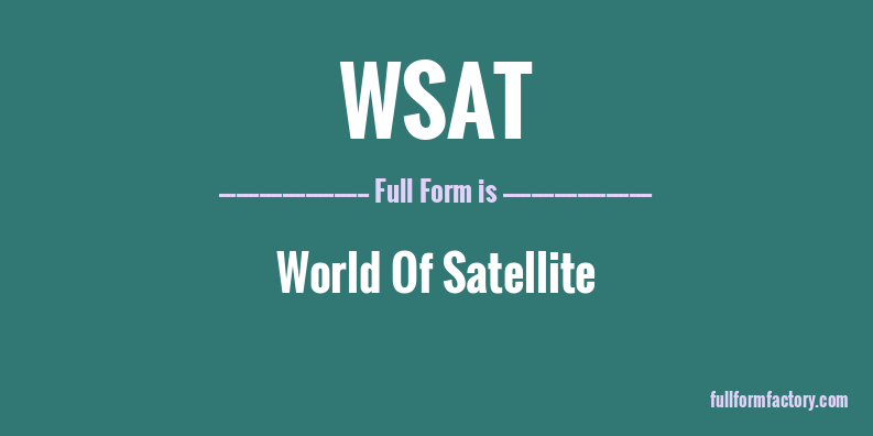 wsat-full-form