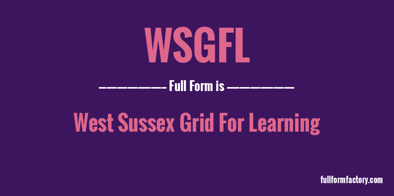 wsgfl-full-form
