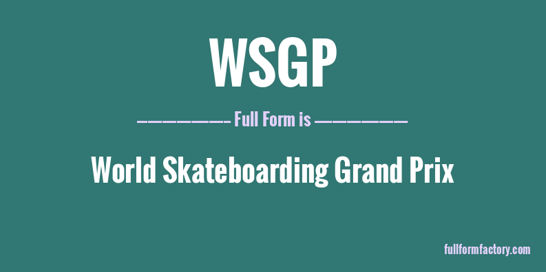 wsgp-full-form