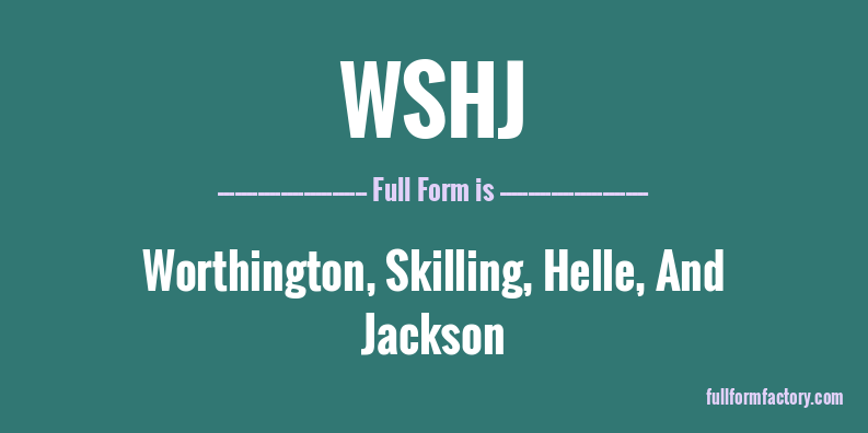 wshj-full-form