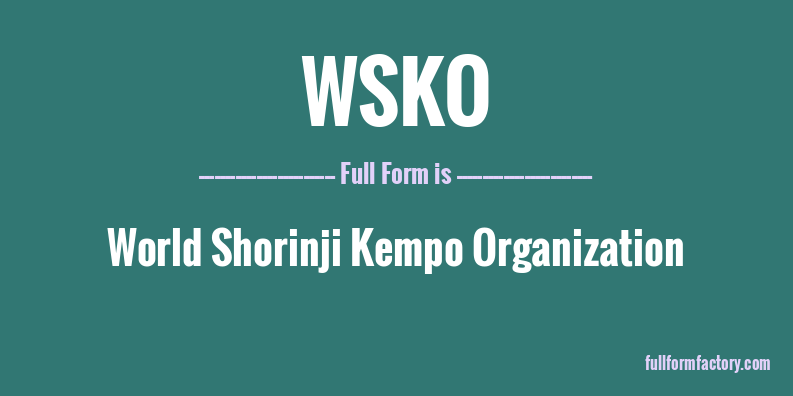 wsko-full-form