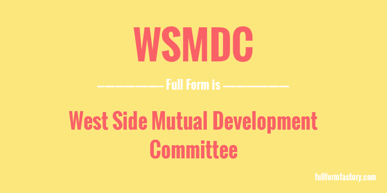 wsmdc-full-form
