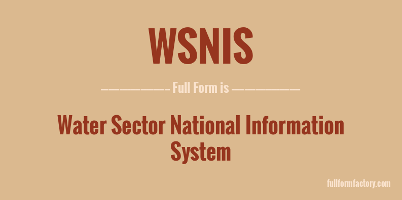 wsnis-full-form