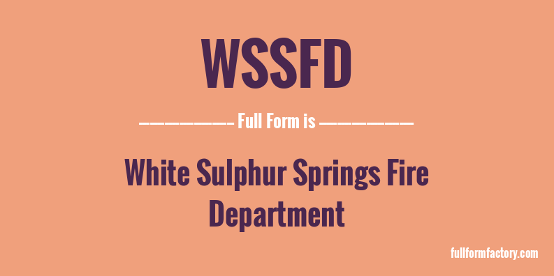wssfd-full-form