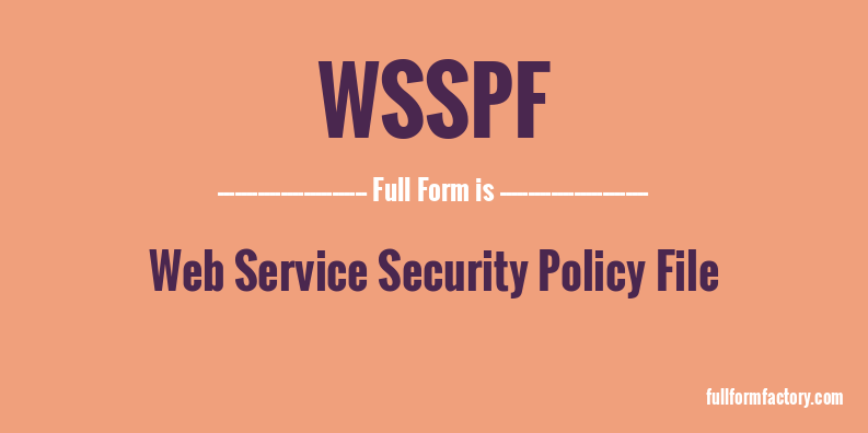 wsspf-full-form