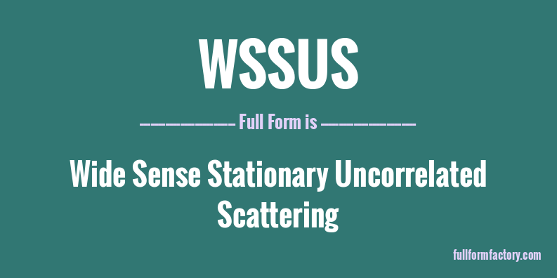 wssus-full-form