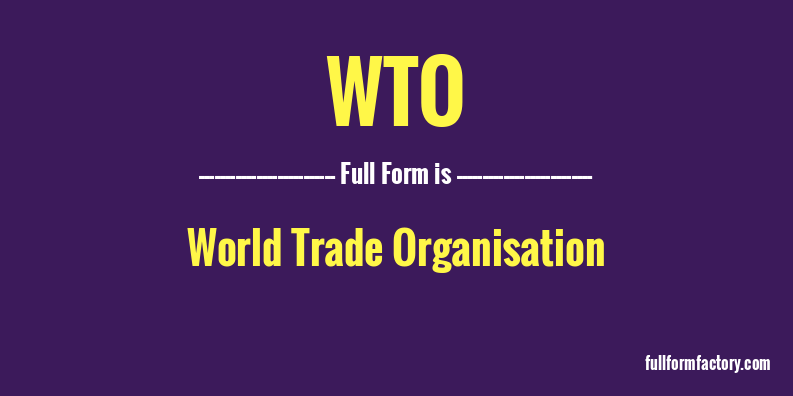 wto-full-form