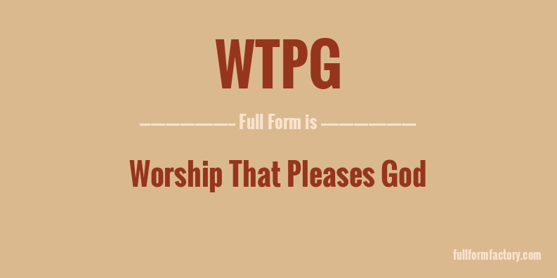 wtpg-full-form