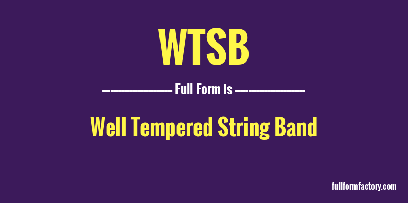 wtsb-full-form