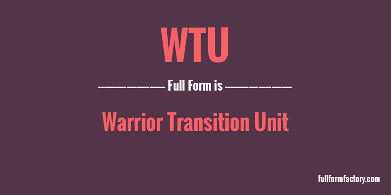 wtu-full-form