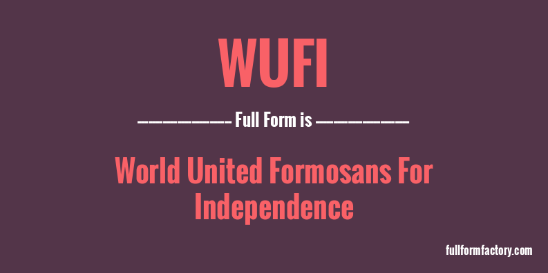 wufi-full-form