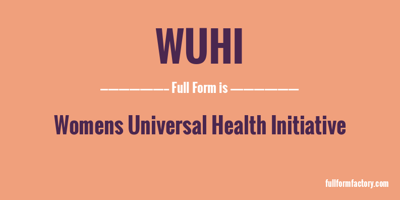wuhi-full-form