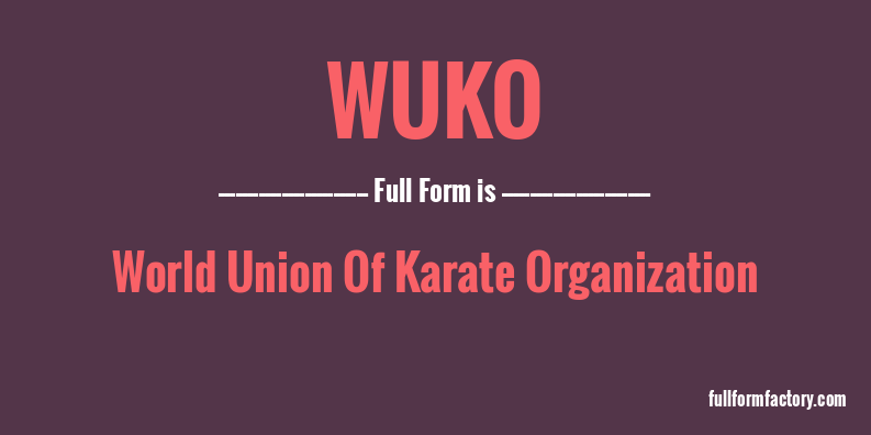 wuko-full-form